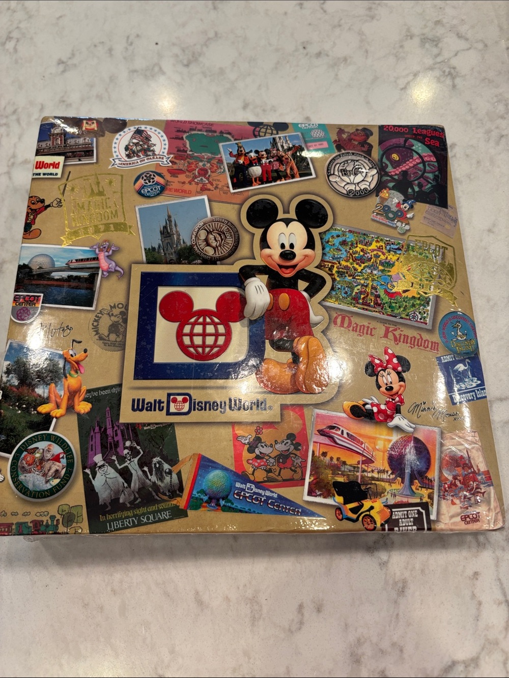 Walt Disney World 40th Anniversary Photo Scrap Book NWT Sealed